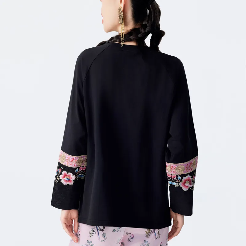 TCH T Shirts Women's Black-3
