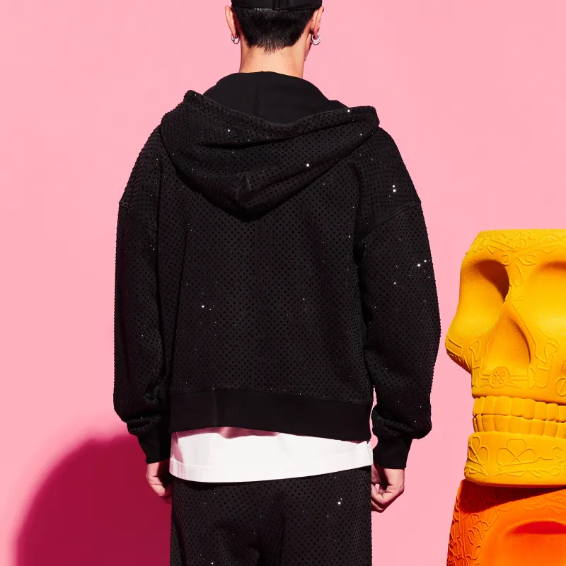 TCH Sweatshirts Unisex Black With Black Logo-3