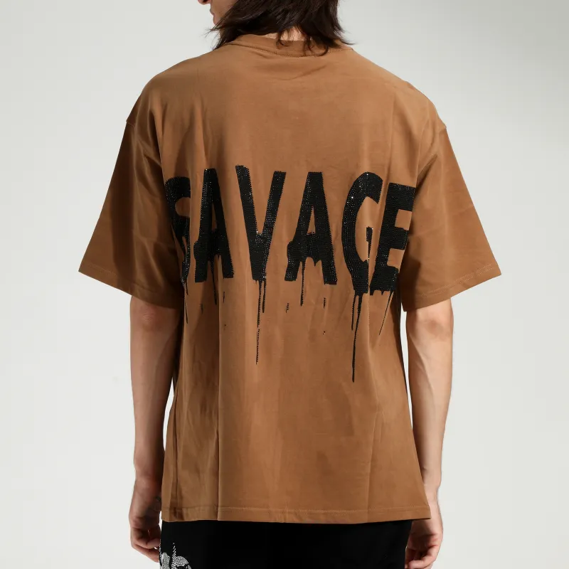 TCH T Shirts Unisex Brown-5