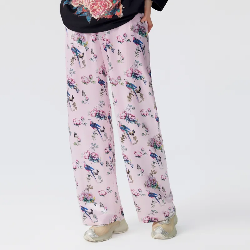 TCH Casual Pants Women's Pink-4