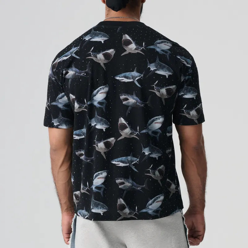 TCH T Shirt Unisex Black With White Logo-4