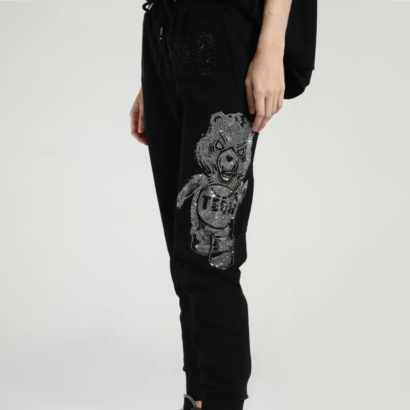 TCH Knitted Sweatpants Unisex Black-2