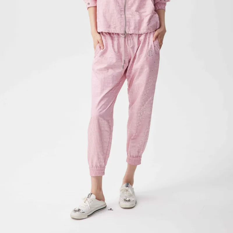 TCH Knitted Sweatpants Unisex Pink-4