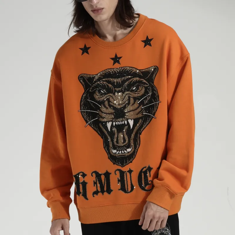 TCH Sweatshirts Unisex Orange-4