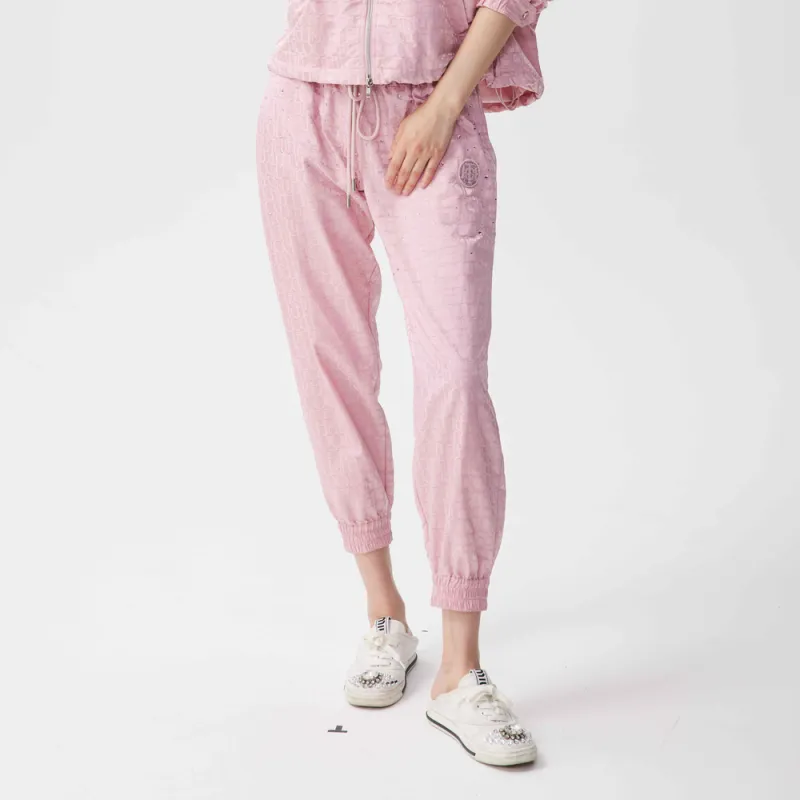 TCH Knitted Sweatpants Unisex Pink-2