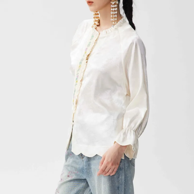TCH Shirts Women's Beige-4