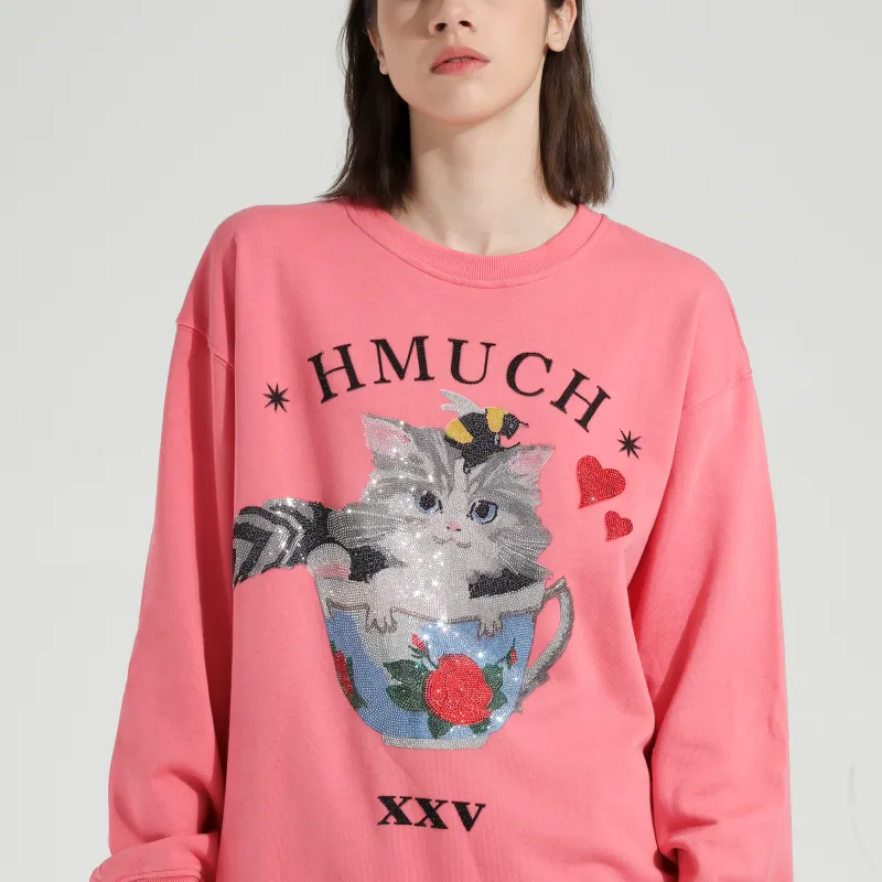 TCH Sweatshirts Unisex Pink-2