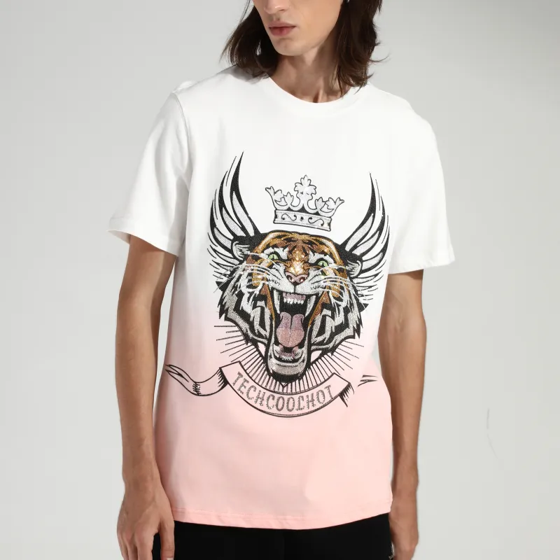 TCH T Shirts Unisex White Silver Label-3