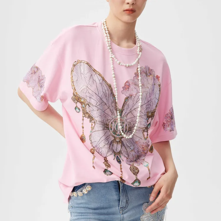 TCH T Shirts Unisex Pink-2