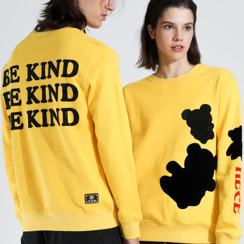TCH Sweatshirts Unisex Yellow-5