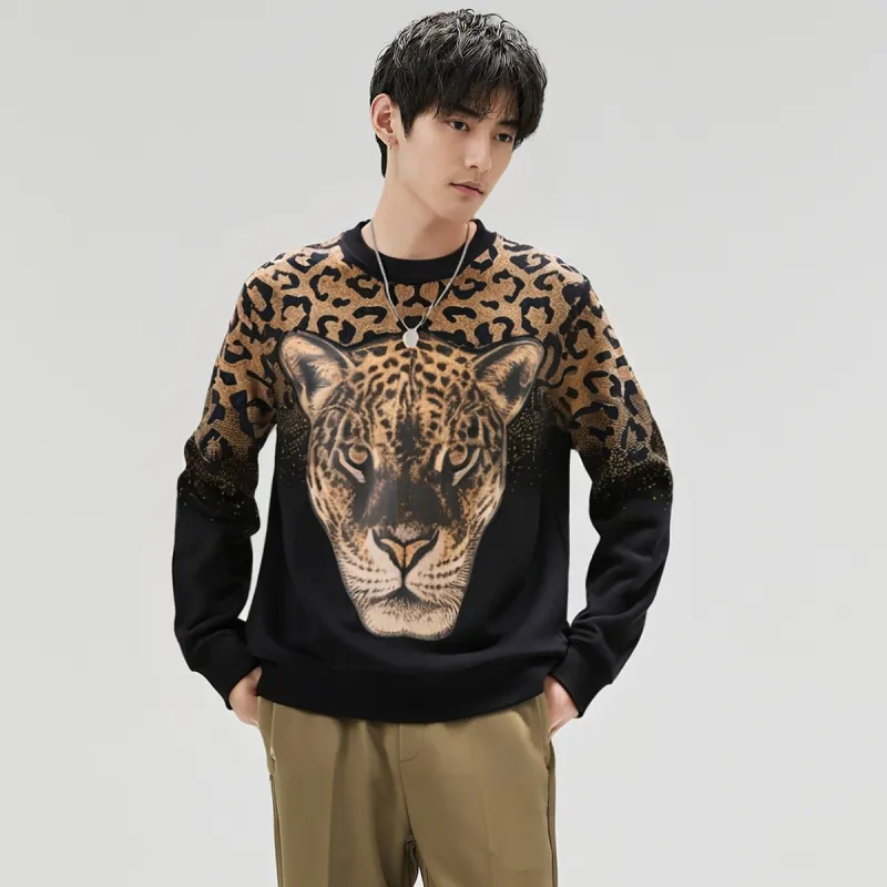 TCH Sweatshirt Unisex Black Base Gold Logo-3