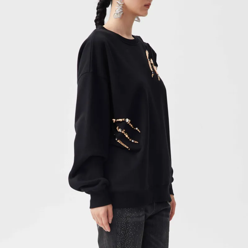 TCH Sweatshirts Unisex Black-4
