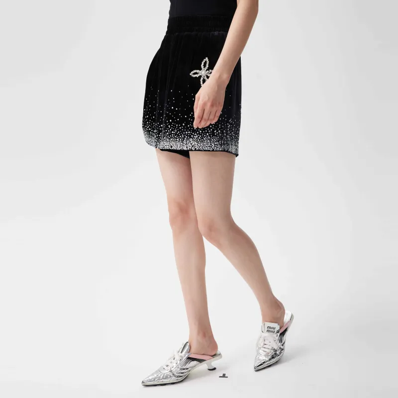 TCH Casual Shorts Women's Black-3