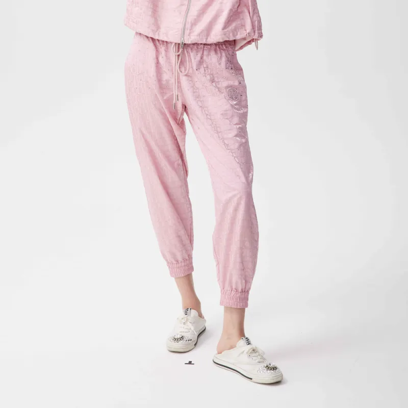 TCH Knitted Sweatpants Unisex Pink-5