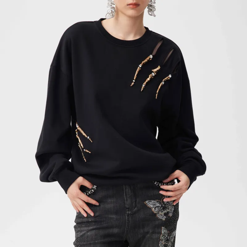 TCH Sweatshirts Unisex Black-2