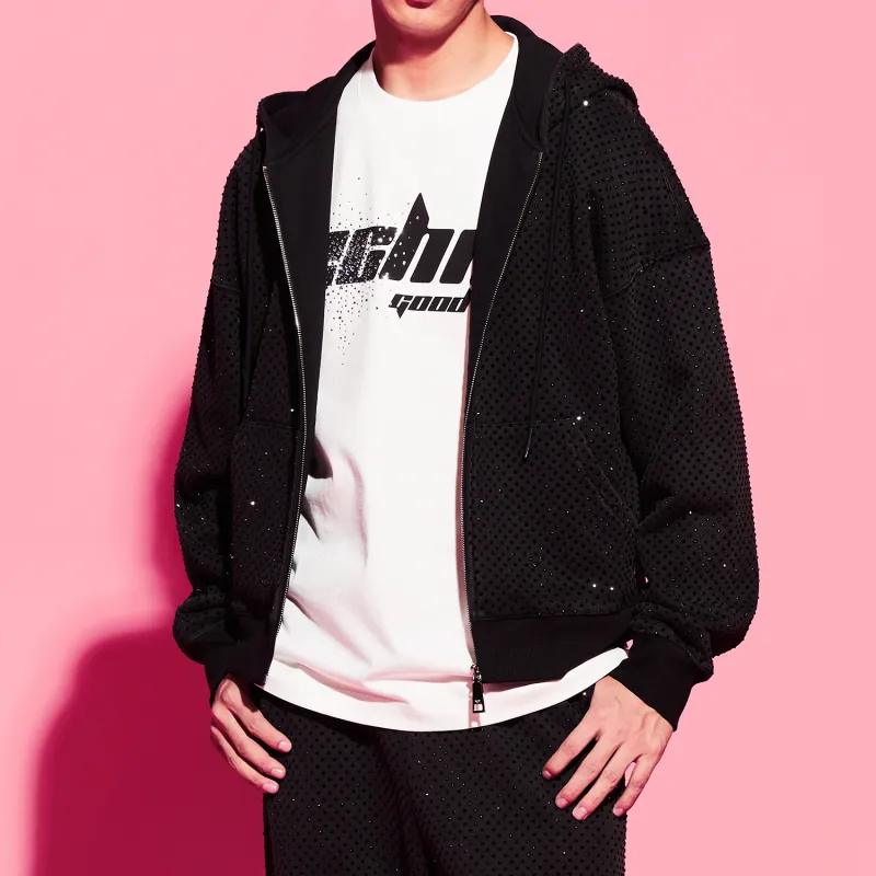 TCH Sweatshirts Unisex Black With Black Logo-6