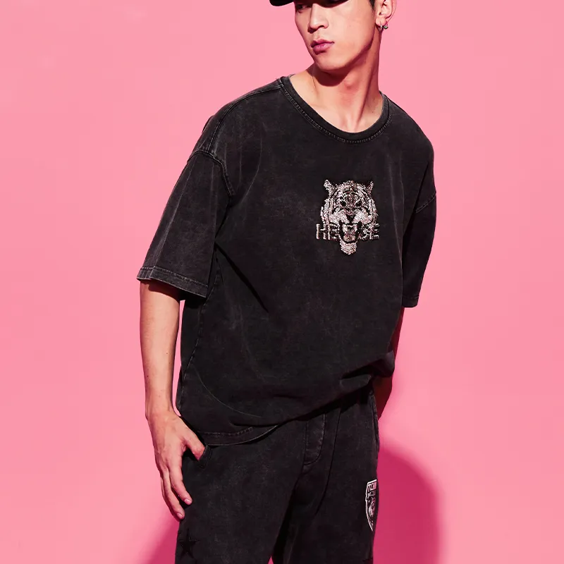 TCH T Shirts Unisex Dark Gray-4