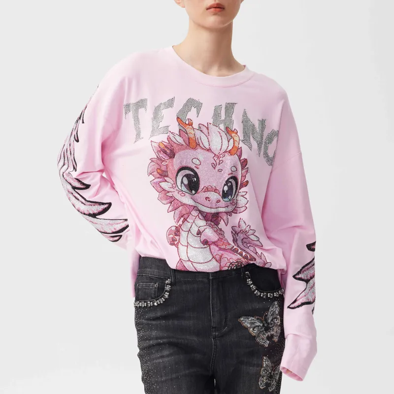 TCH T Shirts Unisex Pink-4
