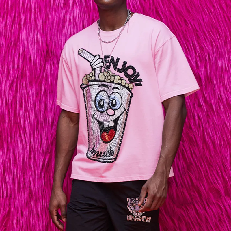 TCH T Shirts Unisex Pink-3