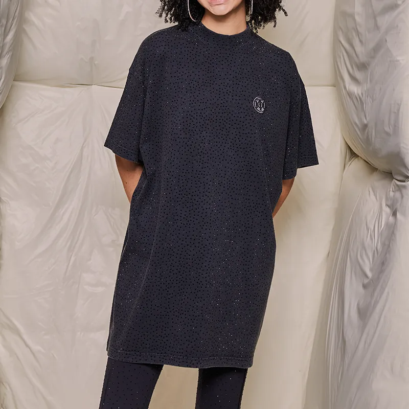TCH T Shirts Unisex Black With Black Logo-4
