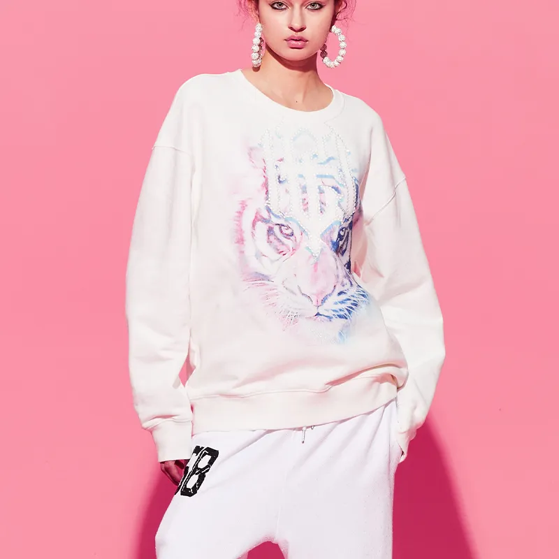 TCH Sweatshirts Unisex Pure White-3