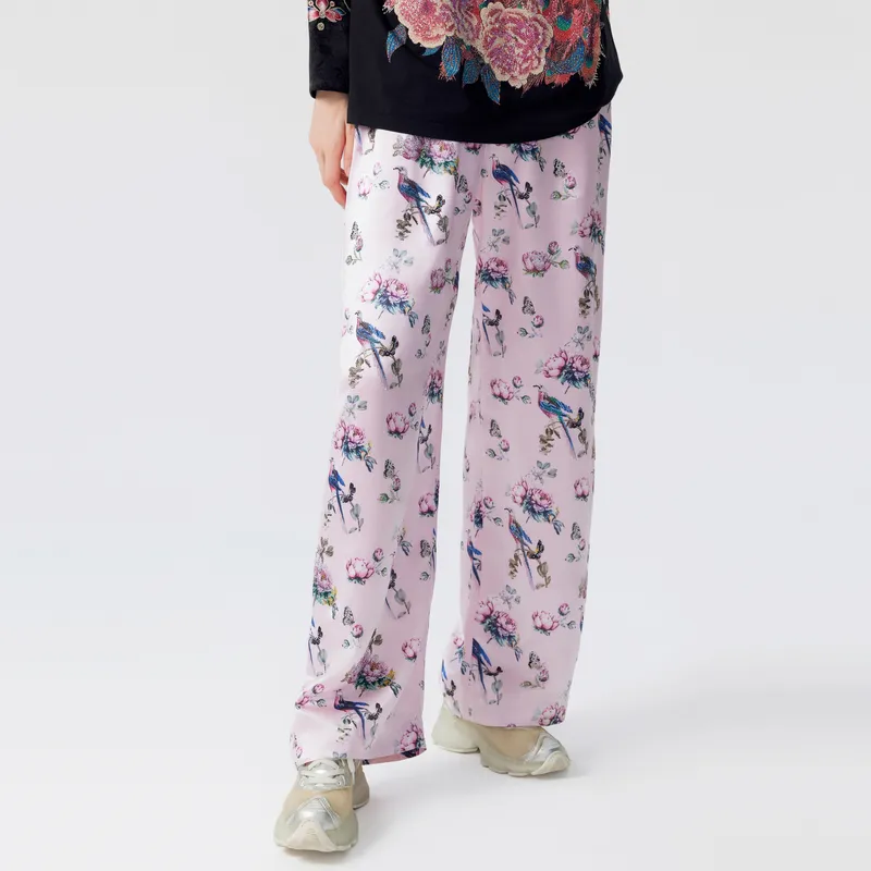 TCH Casual Pants Women's Pink-3
