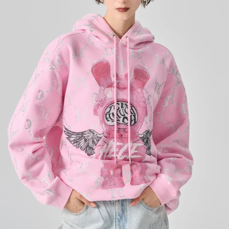 TCH SS24 Sweatshirt Unisex Pink-2