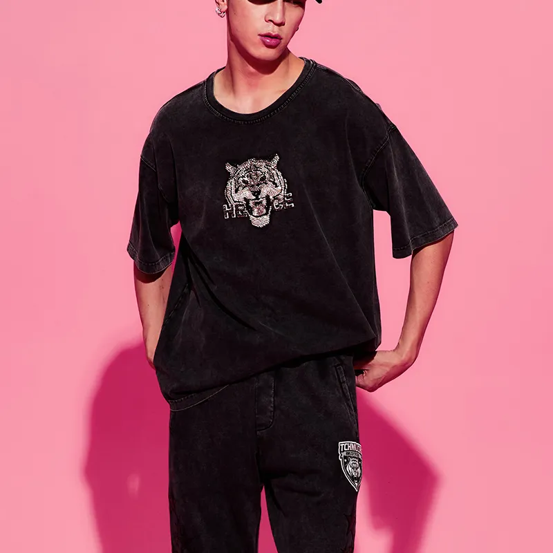 TCH T Shirts Unisex Dark Gray-2