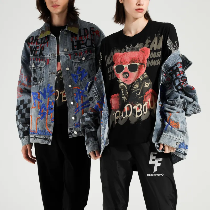 TCH Denim Jackets Unisex-3