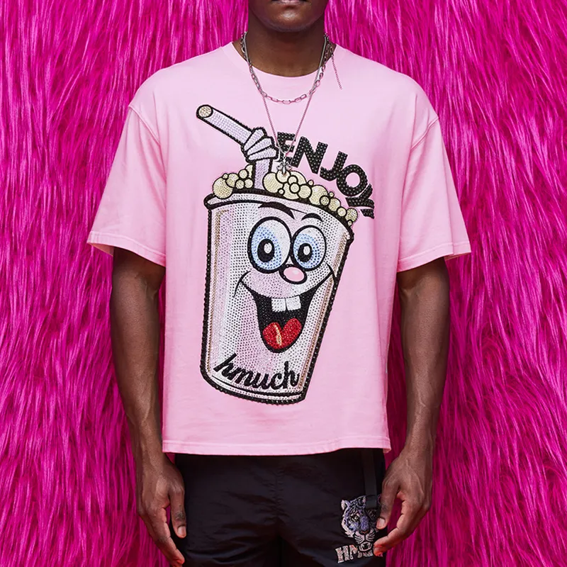 TCH T Shirts Unisex Pink-2