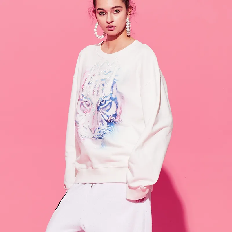 TCH Sweatshirts Unisex Pure White-2