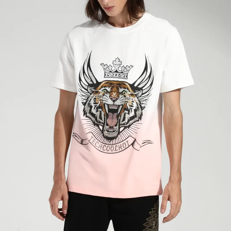 TCH T Shirts Unisex White Silver Label-2