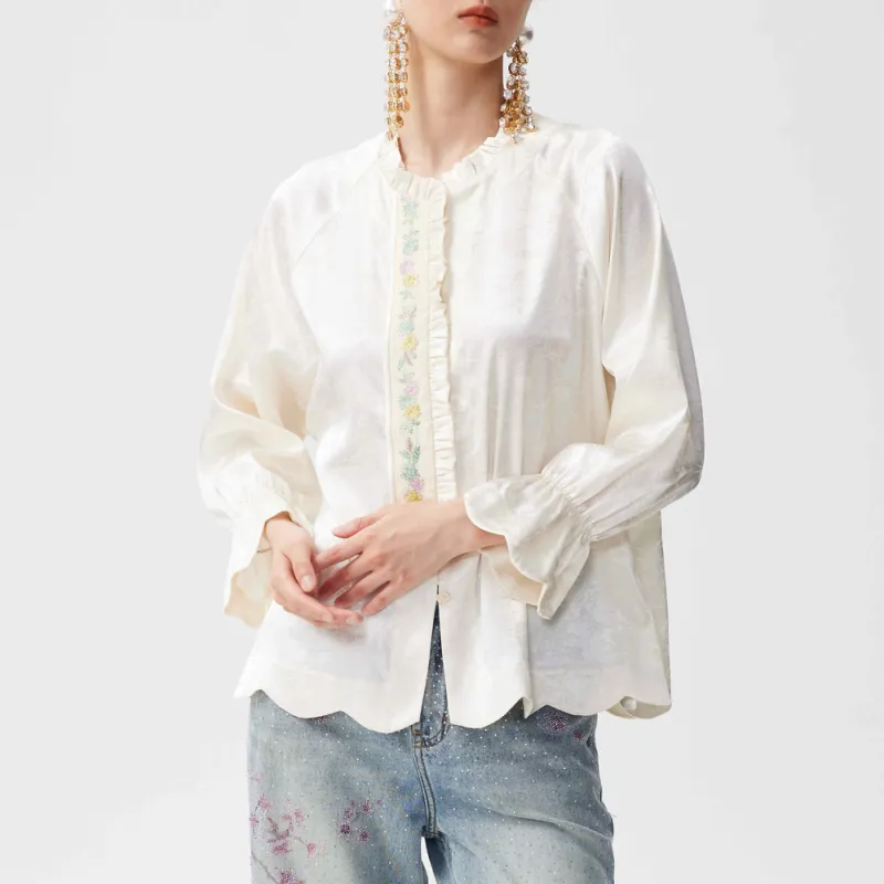 TCH Shirts Women's Beige-5