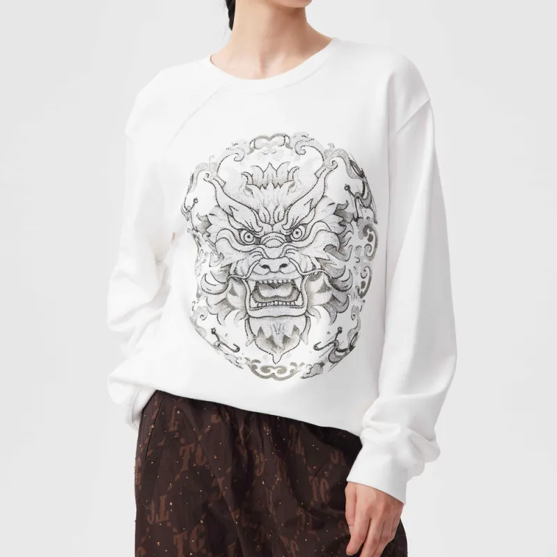 TCH Sweatshirts Unisex White-3