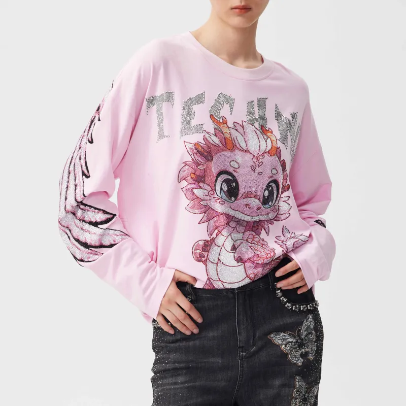 TCH T Shirts Unisex Pink-6
