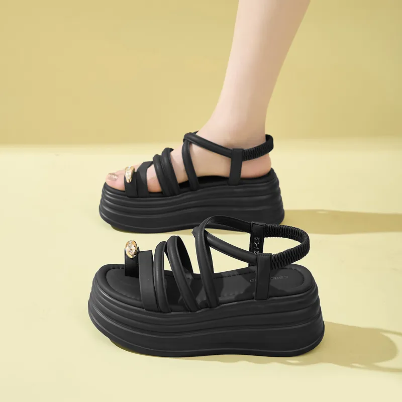 CARDANRO Beach Sandals Women's 2024 Summer New Arrival-5