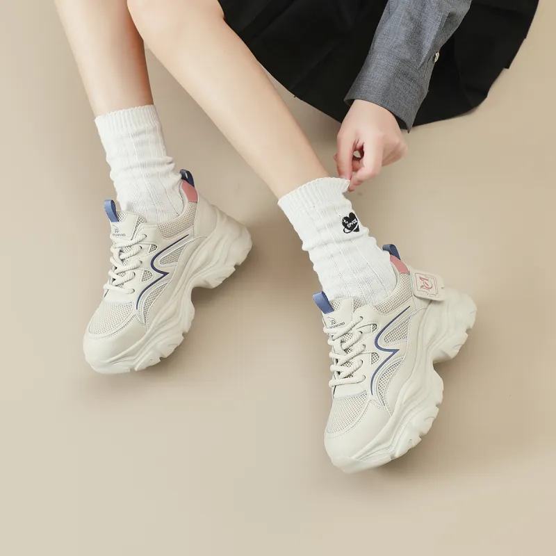 CARDANRO Low-Top Chunky Sneakers Women's-5