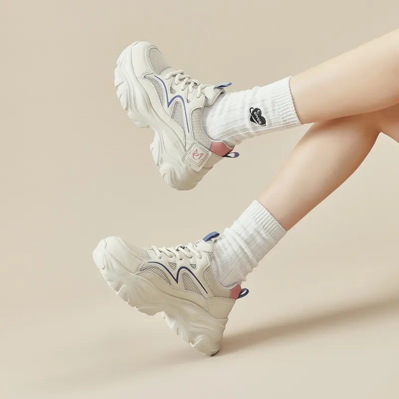 CARDANRO Low-Top Chunky Sneakers Women's-3