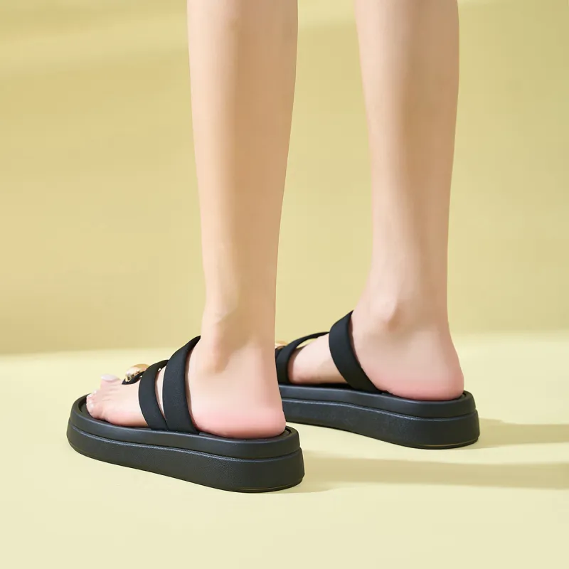 CARDANRO Outdoor Slippers Beach Slide Slippers Women's 2024 Summer New Arrival-8