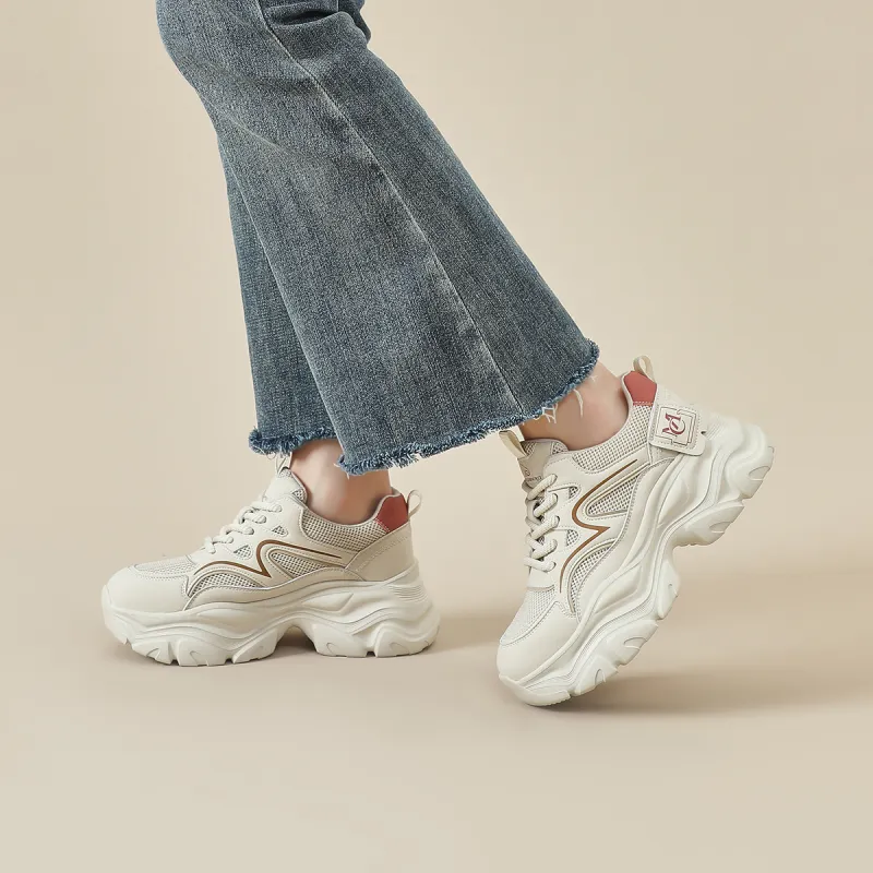 CARDANRO Low-Top Chunky Sneakers Women's-9