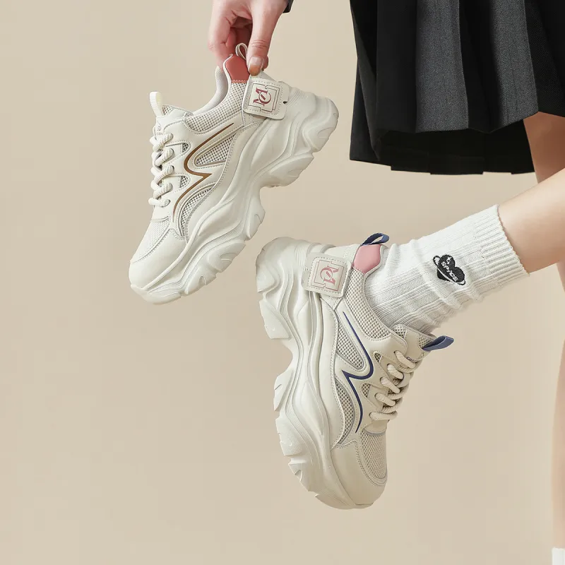 CARDANRO Low-Top Chunky Sneakers Women's-4