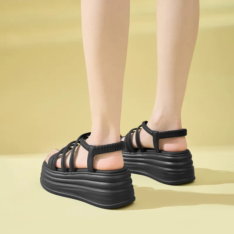 CARDANRO Beach Sandals Women's 2024 Summer New Arrival-4