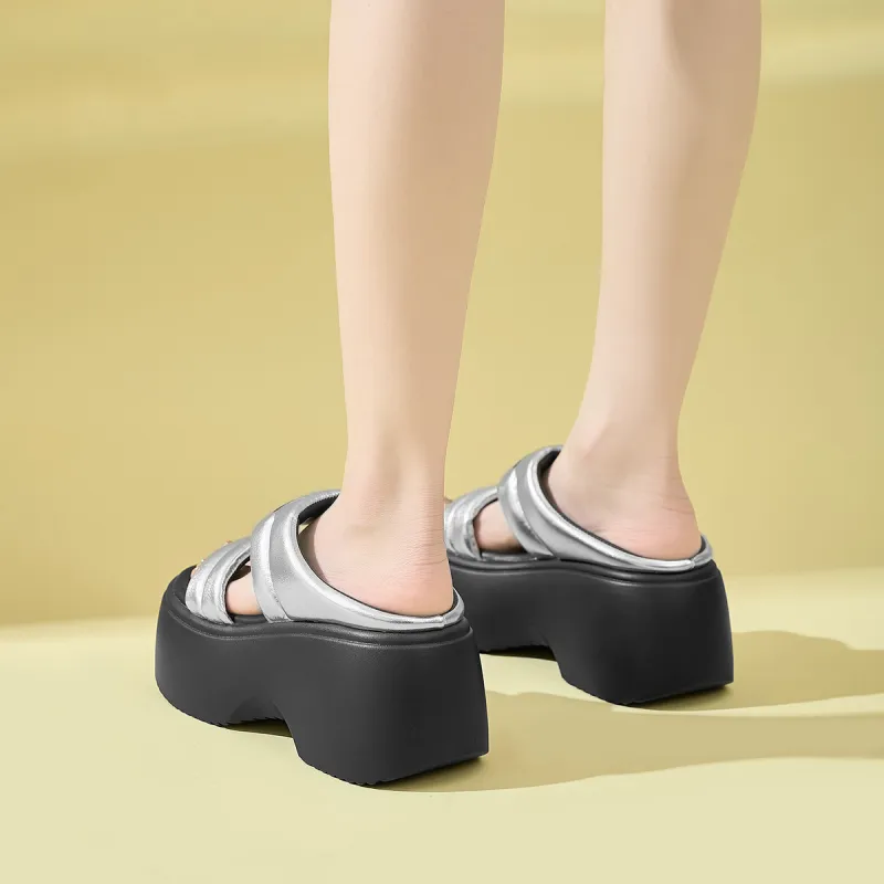 CARDANRO Beach Outdoor Slide Slippers Women's 2024 Summer New Arrival-5