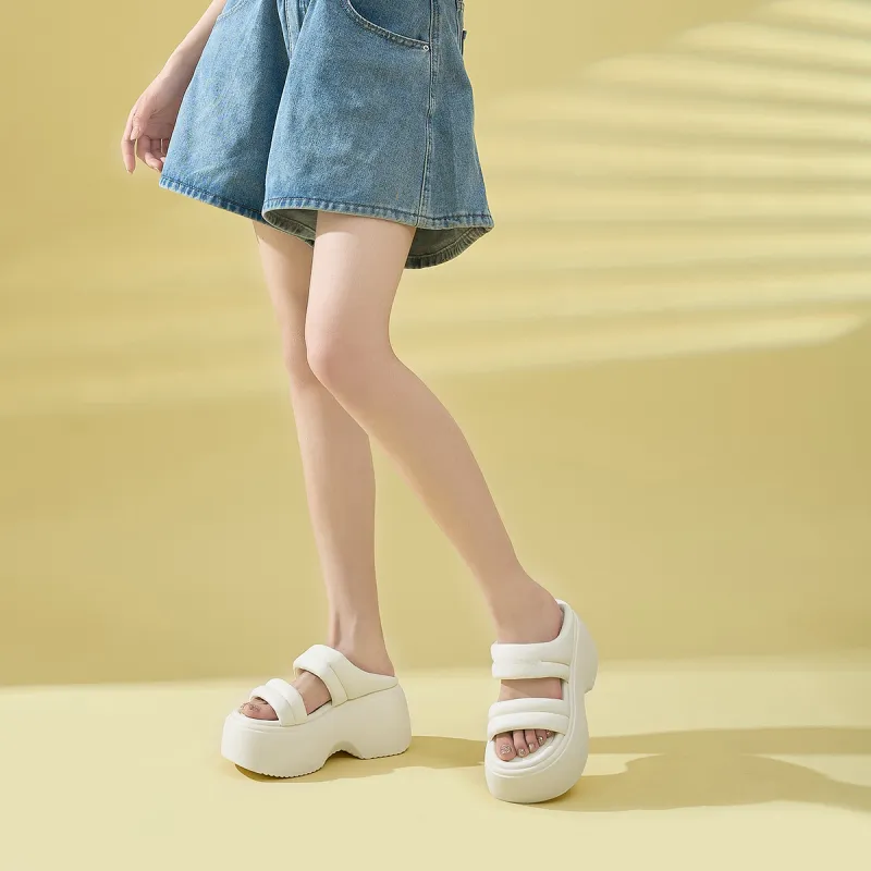 CARDANRO Beach Outdoor Slide Slippers Women's 2024 Summer New Arrival-9