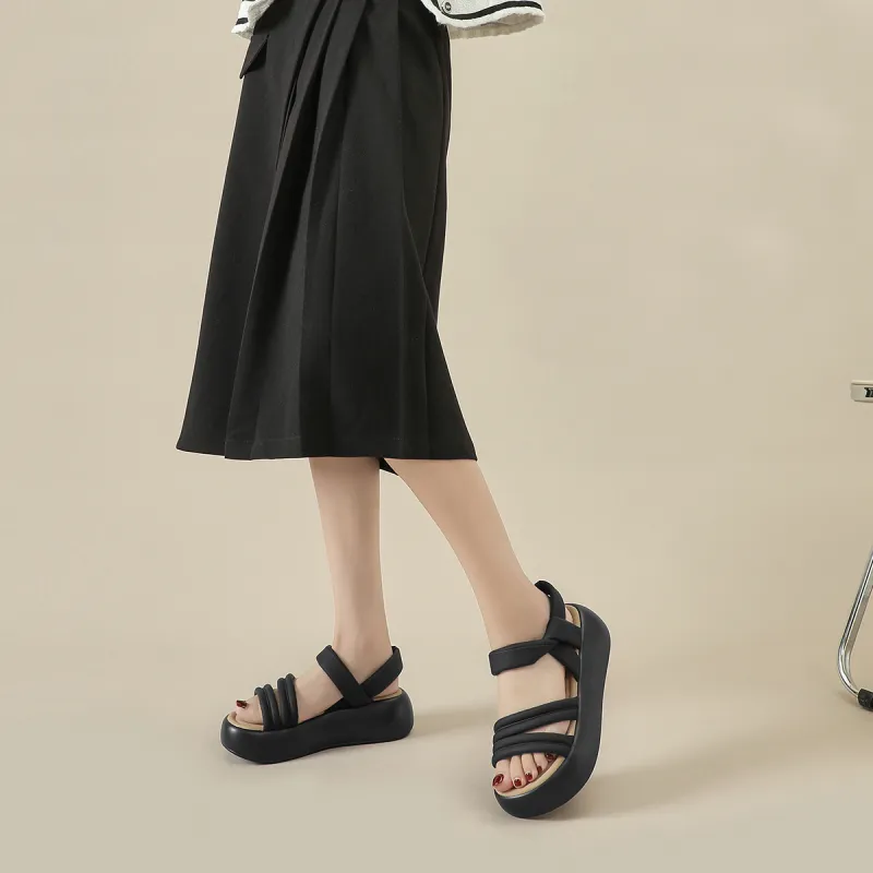 CARDANRO Strap Sandals 5cm Women's-3
