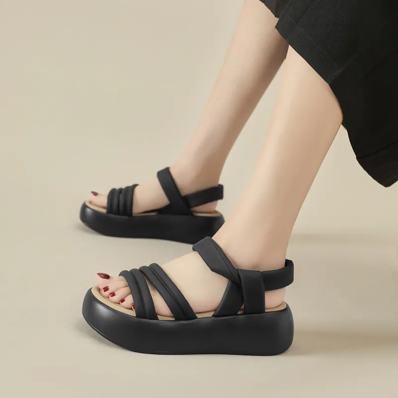 CARDANRO Strap Sandals 5cm Women's-5