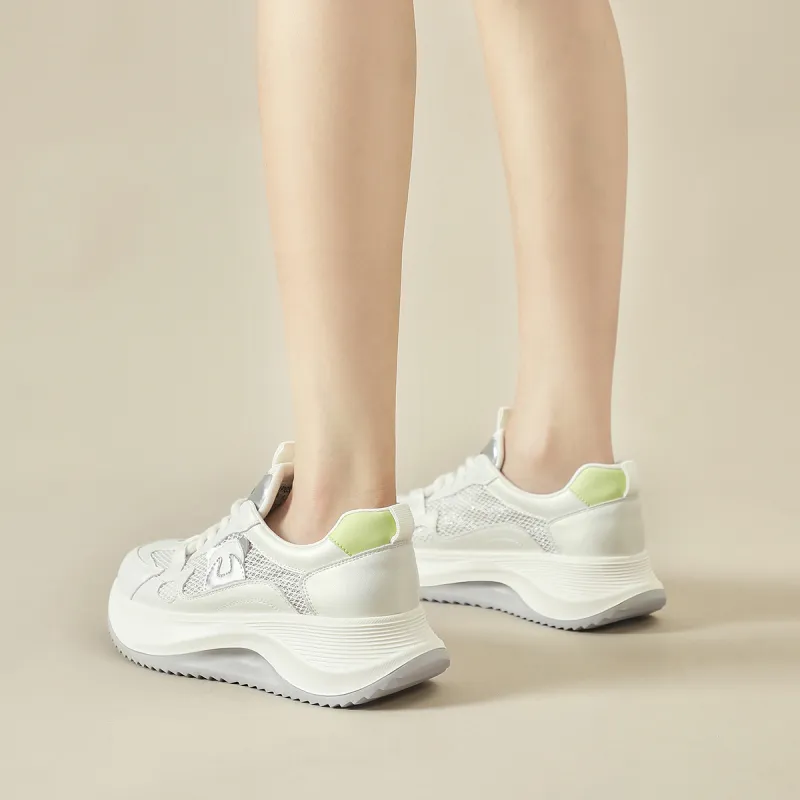 CARDANRO Low Top Breathable Mesh Fashion Chunky Sneakers Women's 2024 Summer New Arrival-15