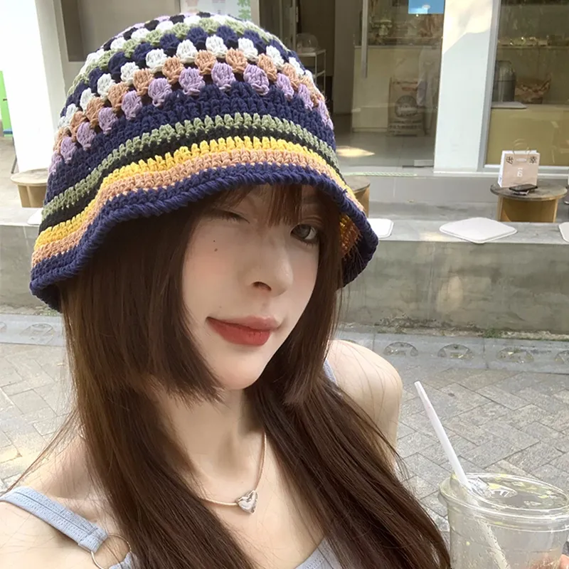 Cranta Komeia Acrylic Bucket Hats Women's-2