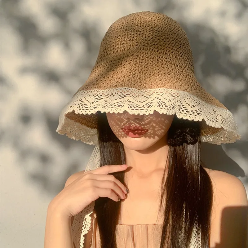 Cranta Komeia Cellulose Material Sun Protection Hats Women's-2