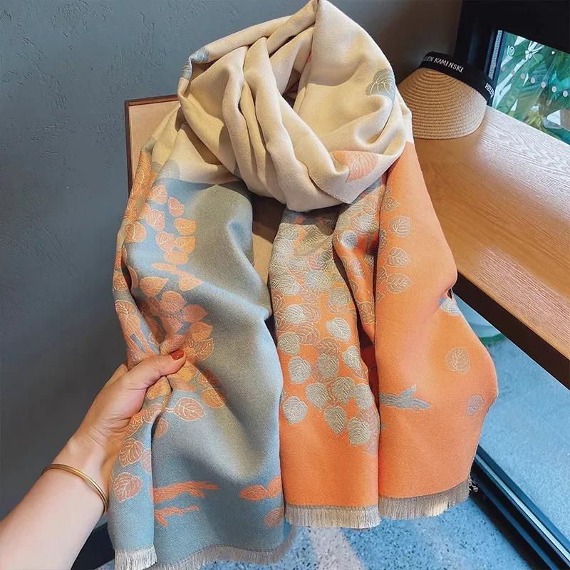 Cranta Komeia Cotton Knit Scarves Unisex-2